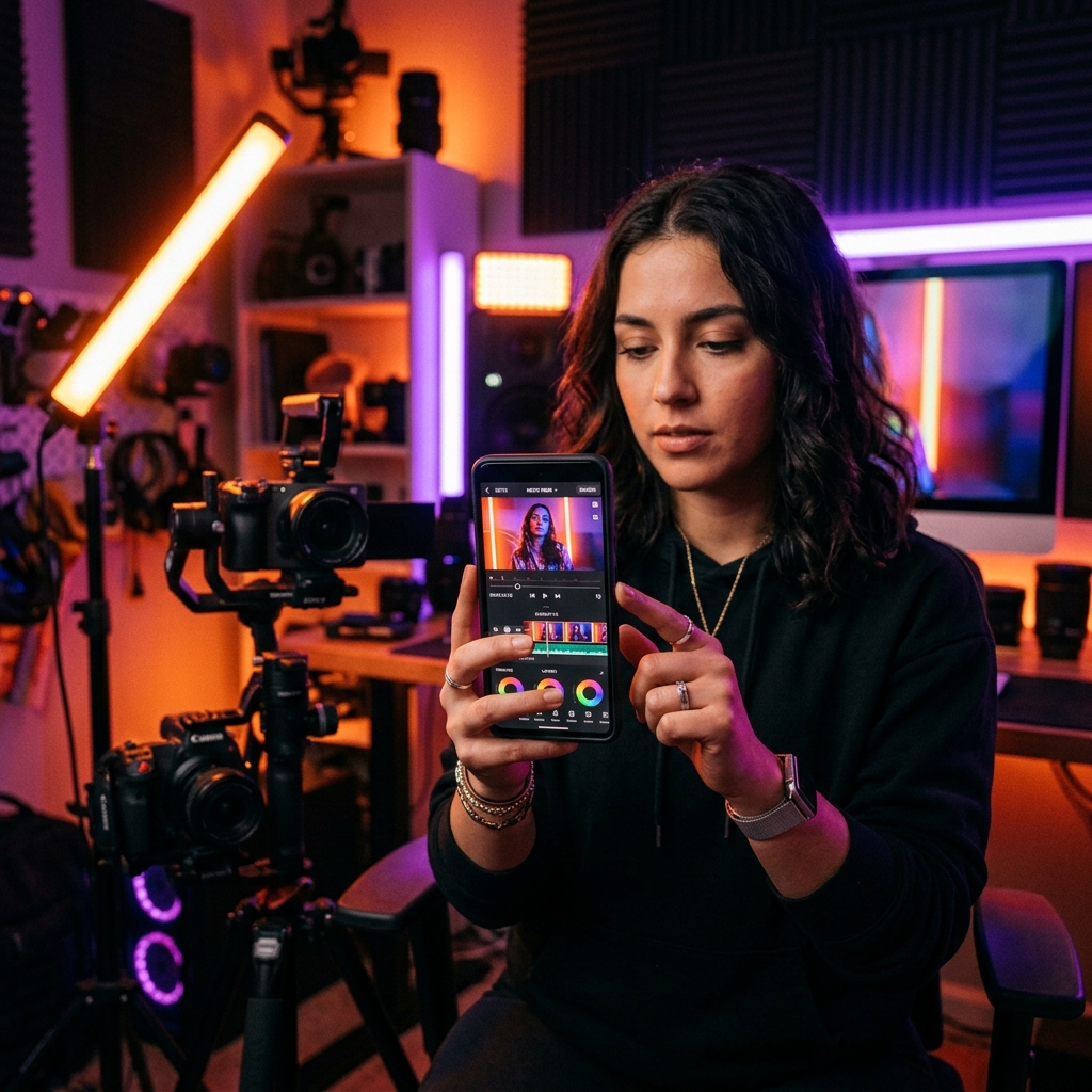 Vídeos de Alta Performance com Creators